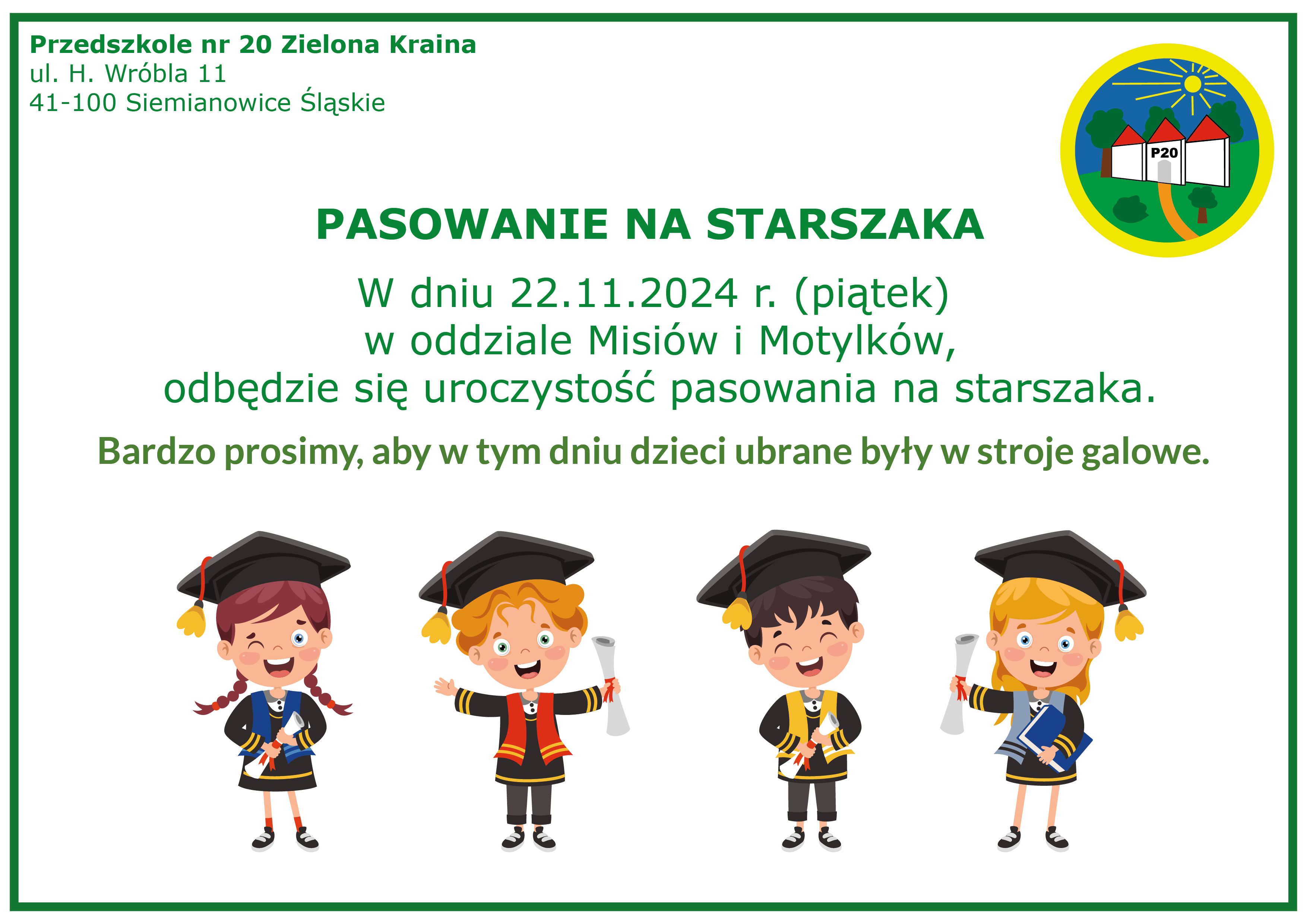 Pasowanie na starszaka 2024