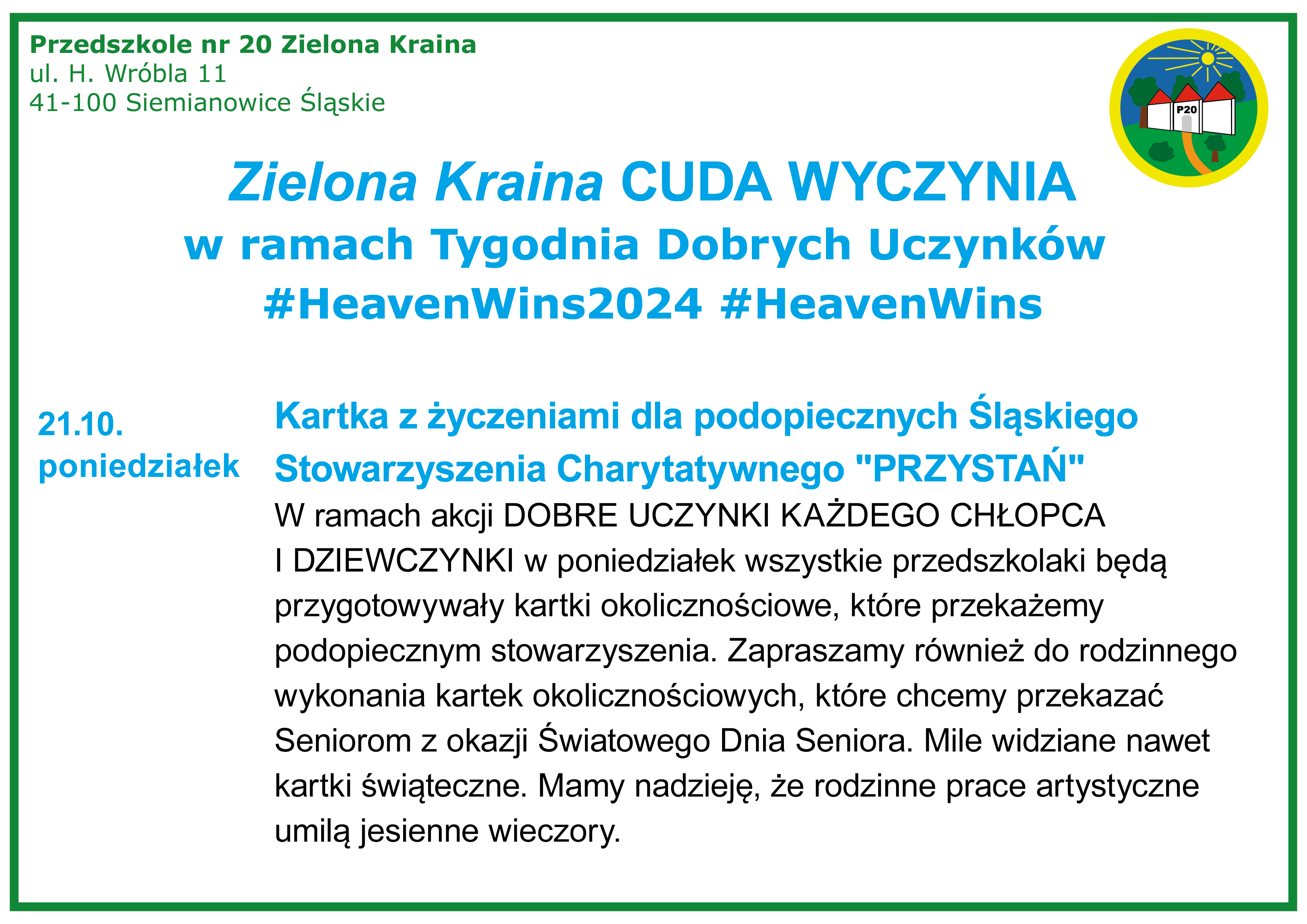 Zielona kraina cuda wyczynia strona 1