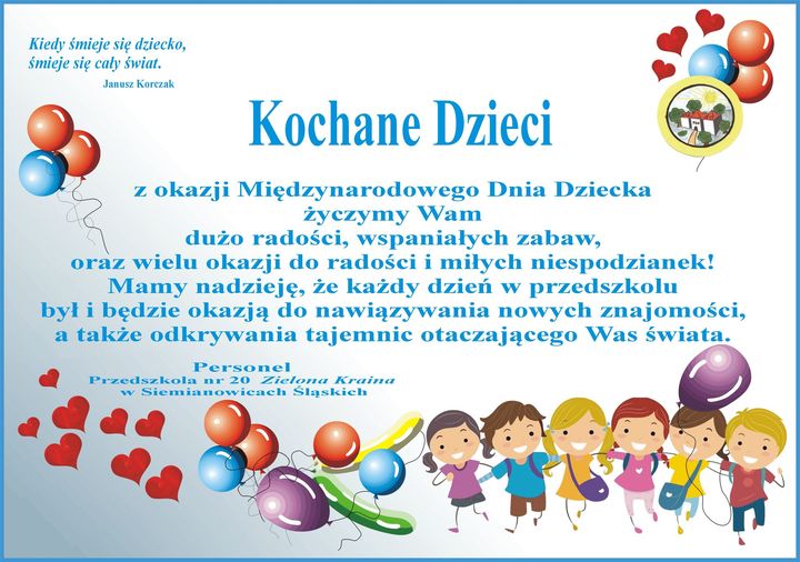 Dzień Dziecka życzenia