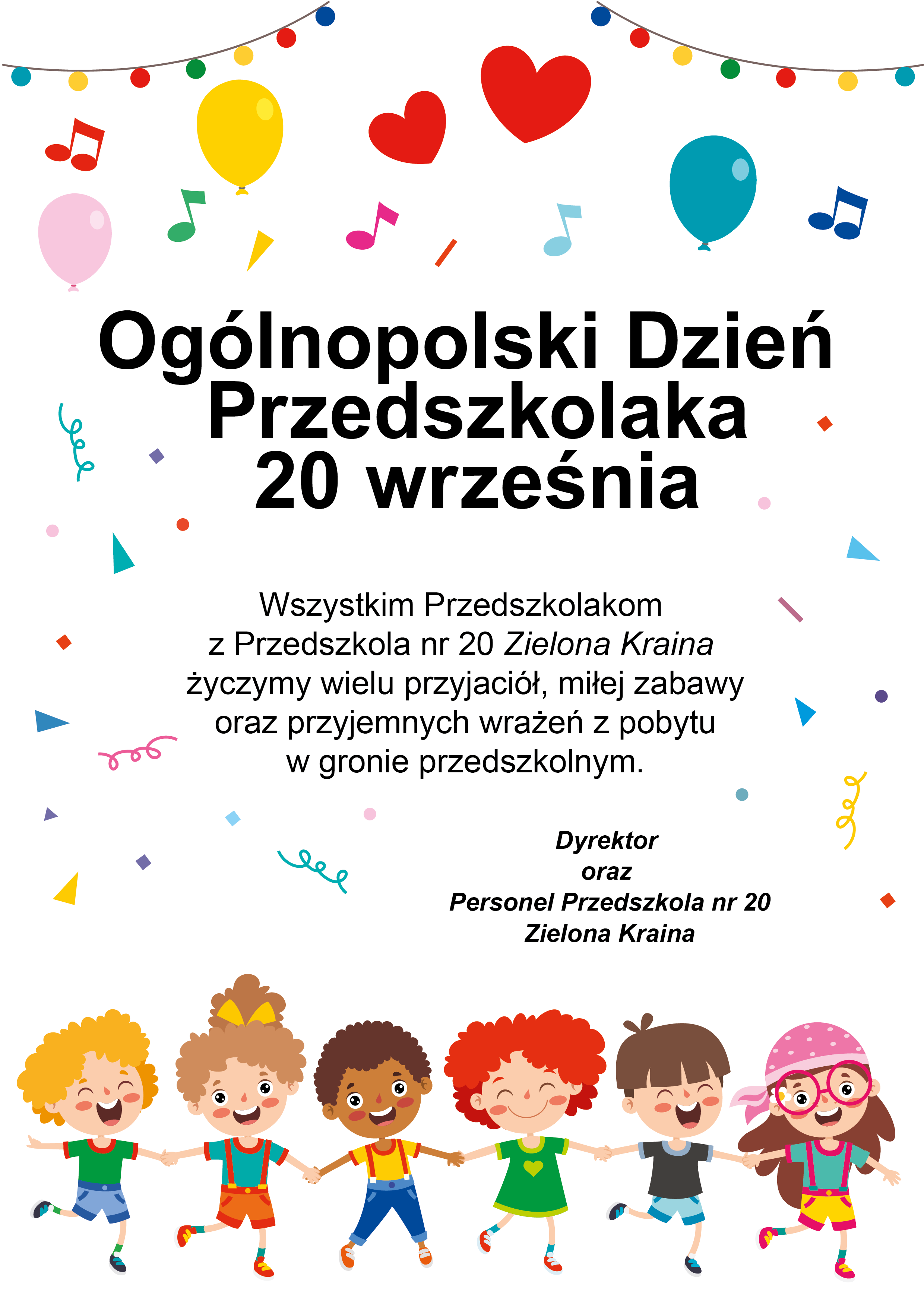 Dzień Przedszkolaka - życzenia